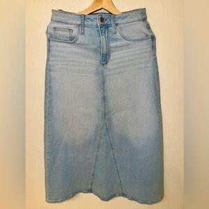 Joes Jeans Margo Denim Maxi SkirtLight Wash Women's Size 27- NWT